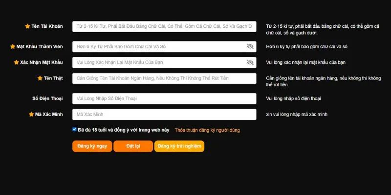 Dễ dàng thực hiện đăng ký VN88 theo hướng dẫn cực đơn giản Dễ dàng thực hiện đăng ký VN88 theo hướng dẫn cực đơn giản